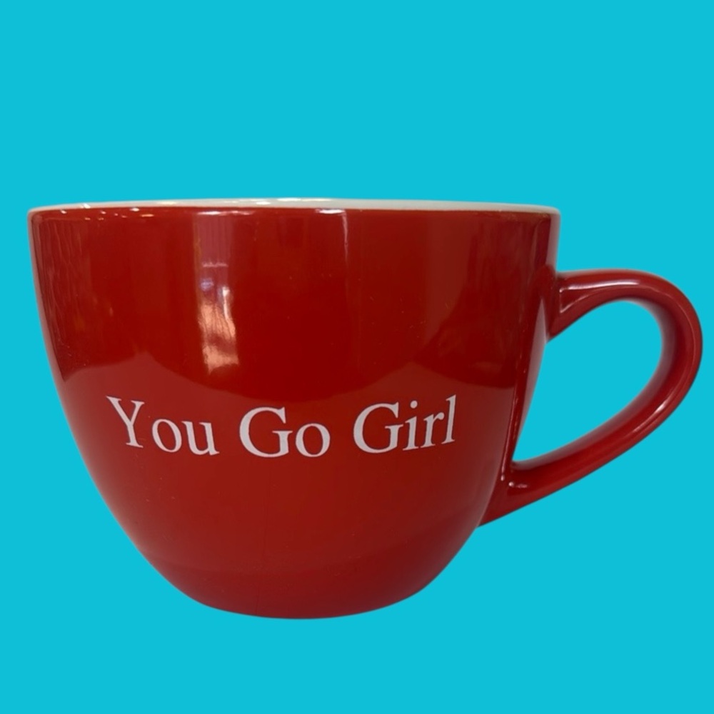 “ You Go Girl” Big Red 600 ML Mug Coffee Cup